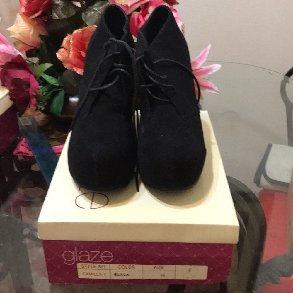 Platform booties